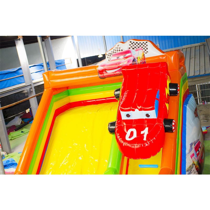 Rainbow Water Slide Factory - Hot Sale Bounce House Combo