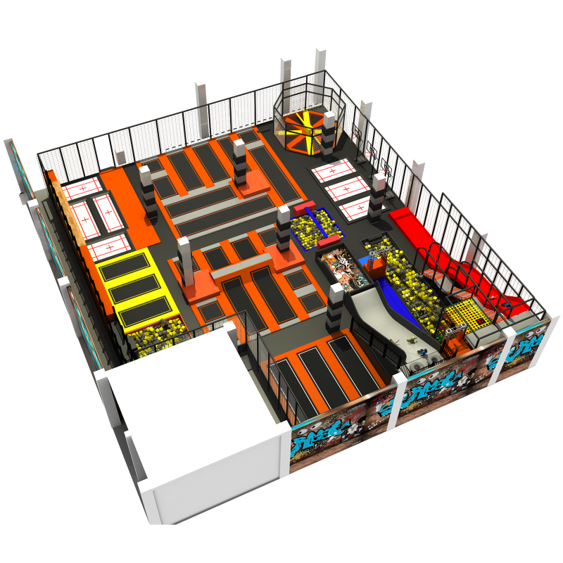 Trampoline Park Equipment Supplier - Direct Sale Large Customized