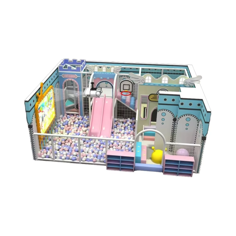 Indoor Playground Factory - Small-sized Slide Ball Pool Maze