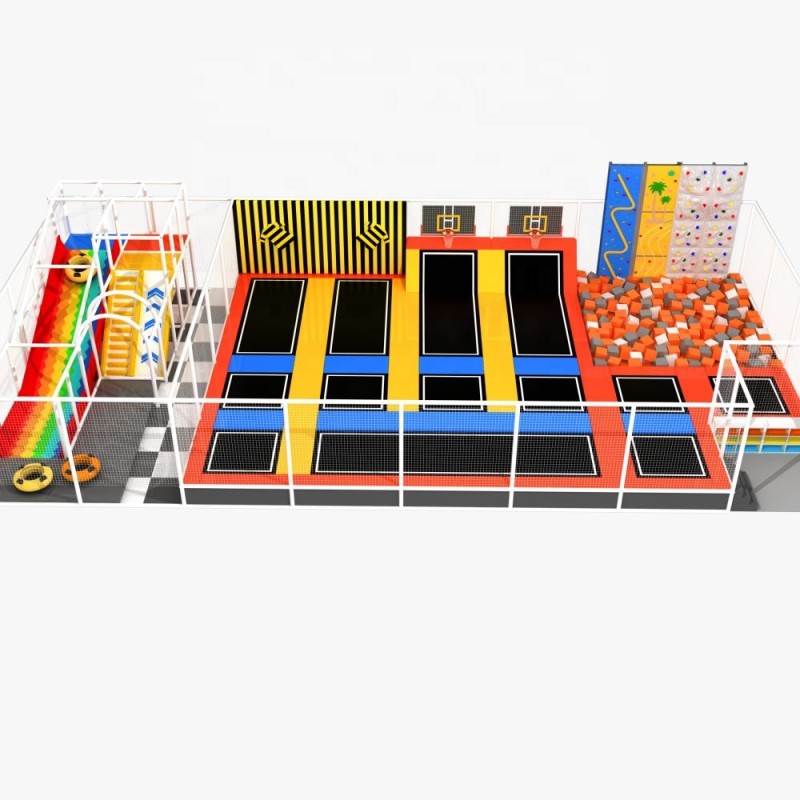 Trampoline Park Supplier - High Quality Large Indoor Trampoline Park