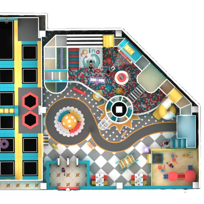 Indoor Playground Factory - Free Design Customized Professional Theme