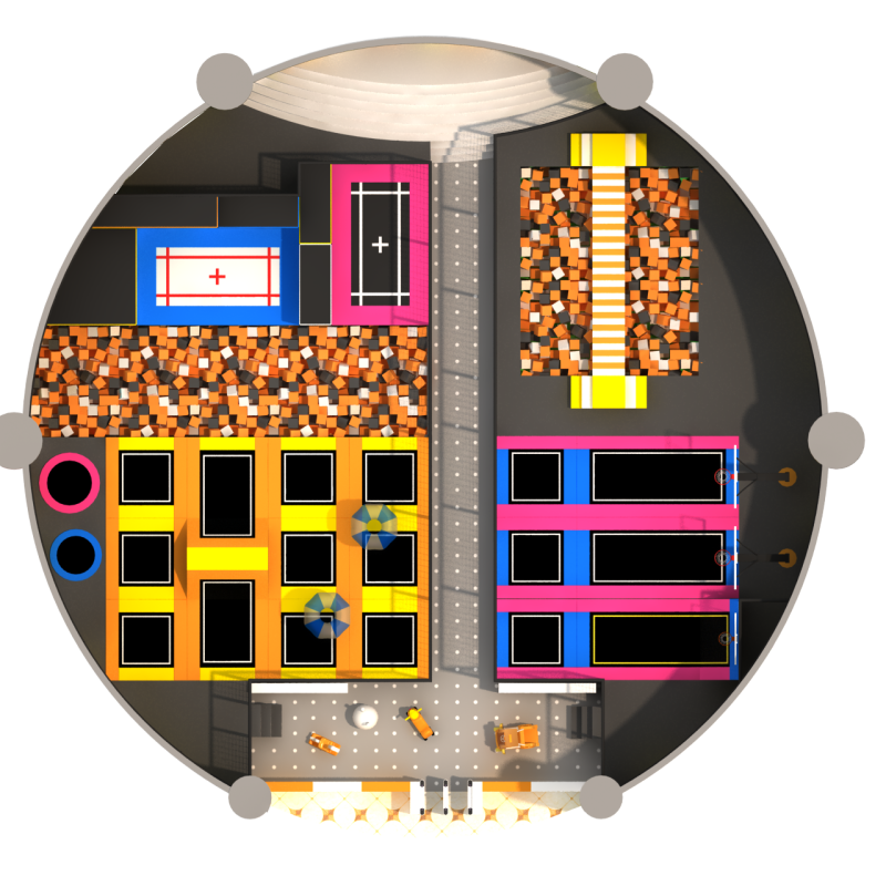 Playground Equipment Factory - Factory Direct Supply Children Circle Playground