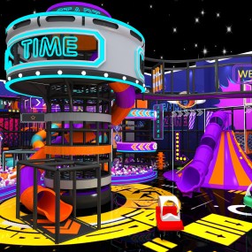 Playground Equipment Factory - New Design Big Size Obstacle Course Kids