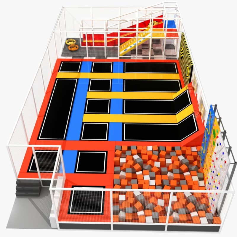 Trampoline Park Supplier - High Quality Large Indoor Trampoline Park