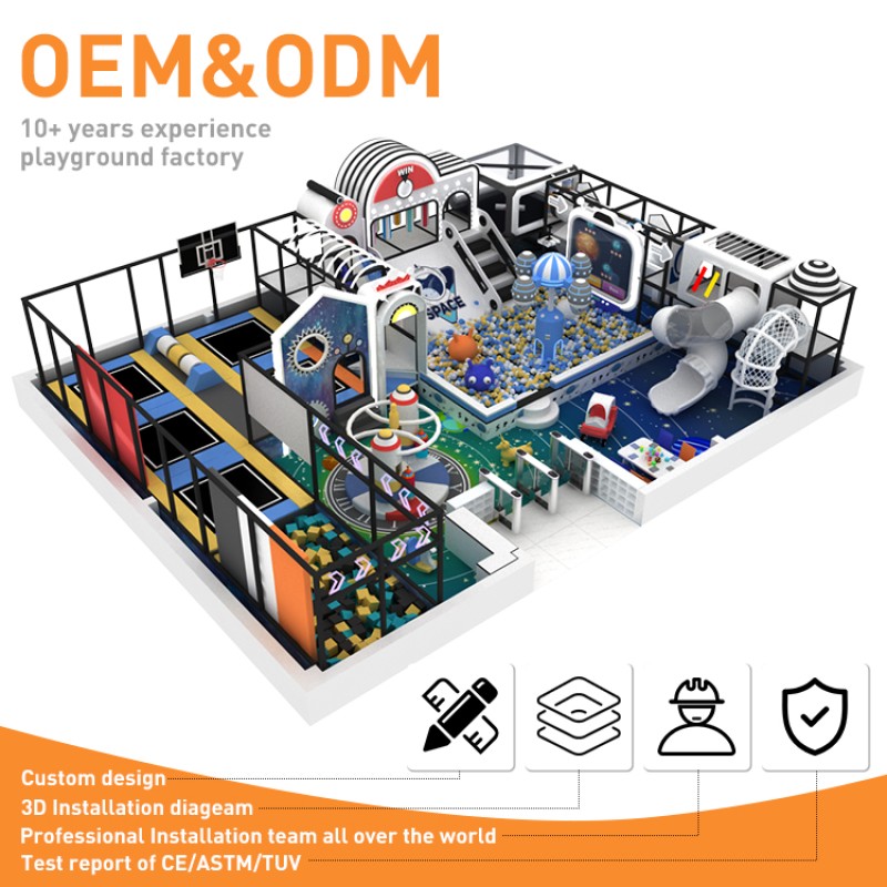 Trampoline Park Supplier - High Quality Large Indoor Trampoline Park