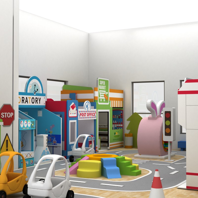 Role Play House Manufacturer - Commercial Pretend City Scene Shop Restaurant