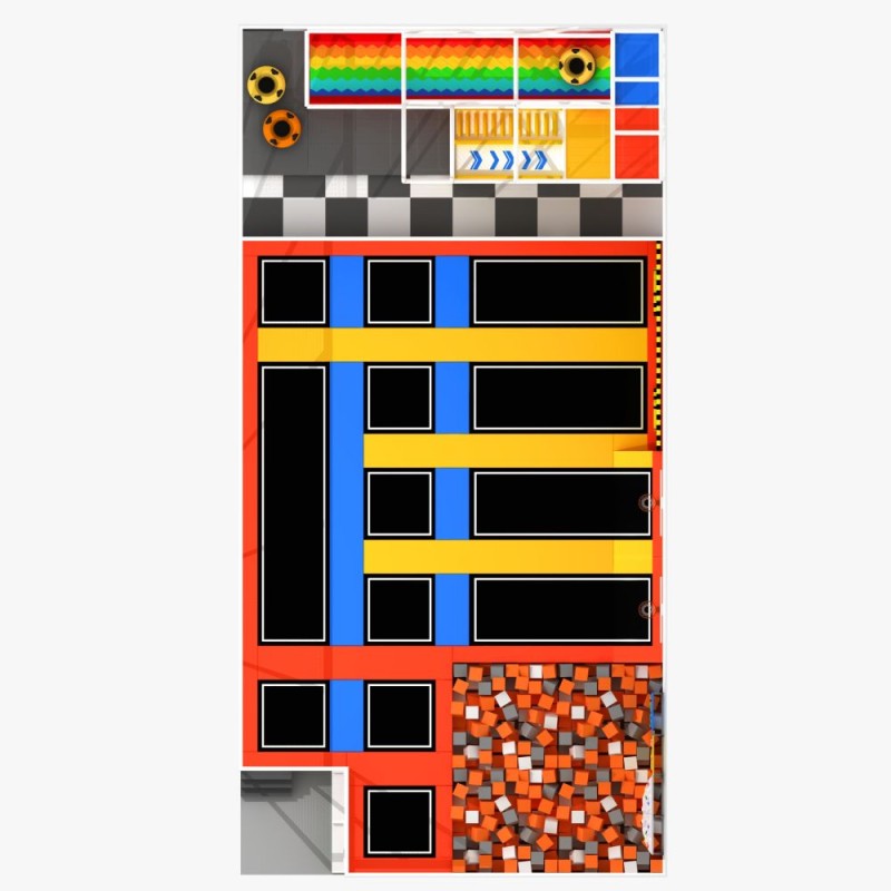 Trampoline Park Supplier - High Quality Large Indoor Trampoline Park