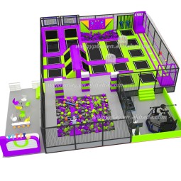 Trampoline Park Manufacturer - Wejoy Customized 300sqm Jump Bed