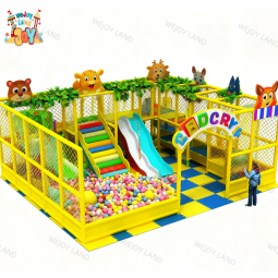 Soft Play Area Supplier - Forest Nature Theme Soft Play Climbers