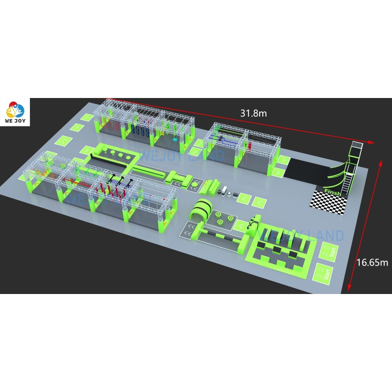 Obstacle Course Supplier - WEJOY LAND Customizable Ninja Warrior