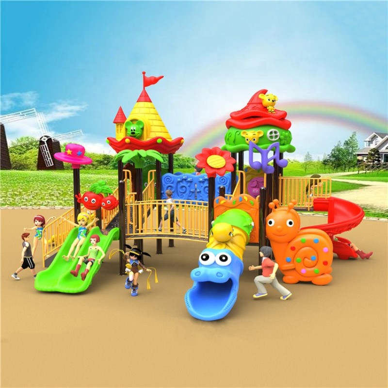 Playground Slides Supplier - Newest Kids Playground Outdoor Children