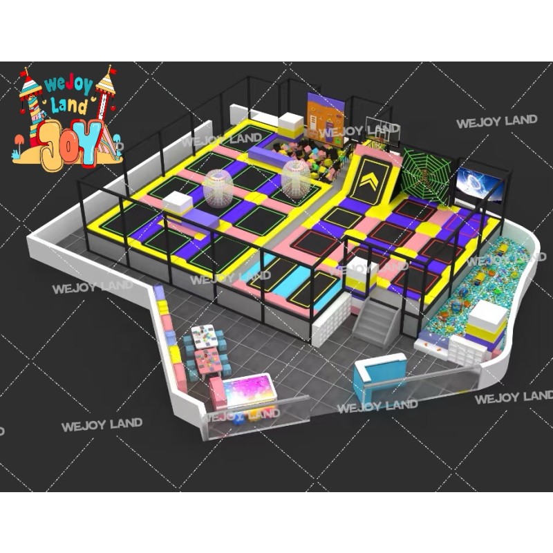Indoor Play Park Supplier - Wejoy Large Indoor Play Park Jump