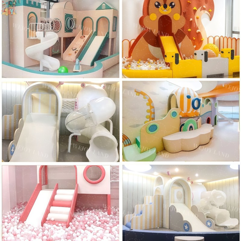 Indoor Playground Manufacturer - 2025 Kids Indoor White Soft Play