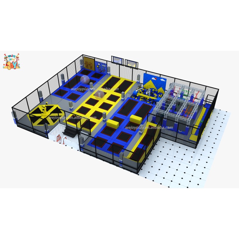 Trampoline Park Manufacturer - Wejoy Customized 300sqm Jump Bed