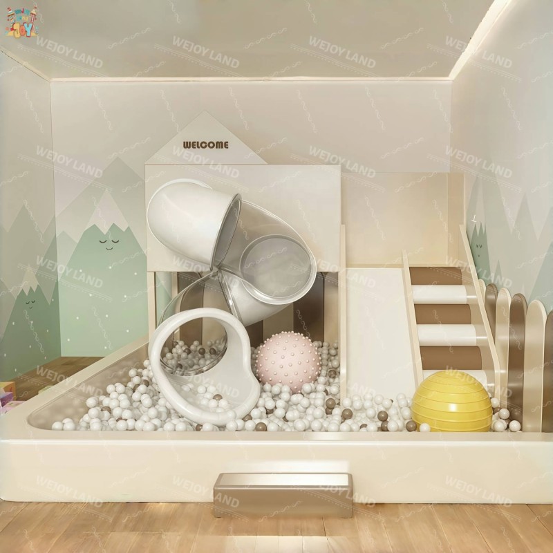 Indoor Playground Manufacturer - 2025 Kids Indoor White Soft Play