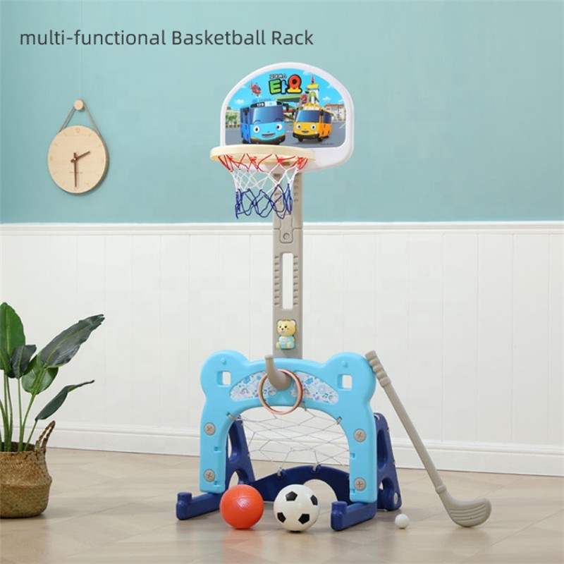 Basketball Toys Supplier - Factory Price Height Adjustable Basketball