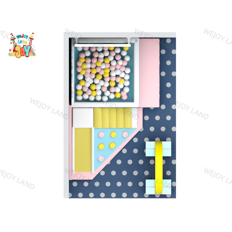 Soft Play Equipment Factory - Small Soft Play Zone Padded Preschool