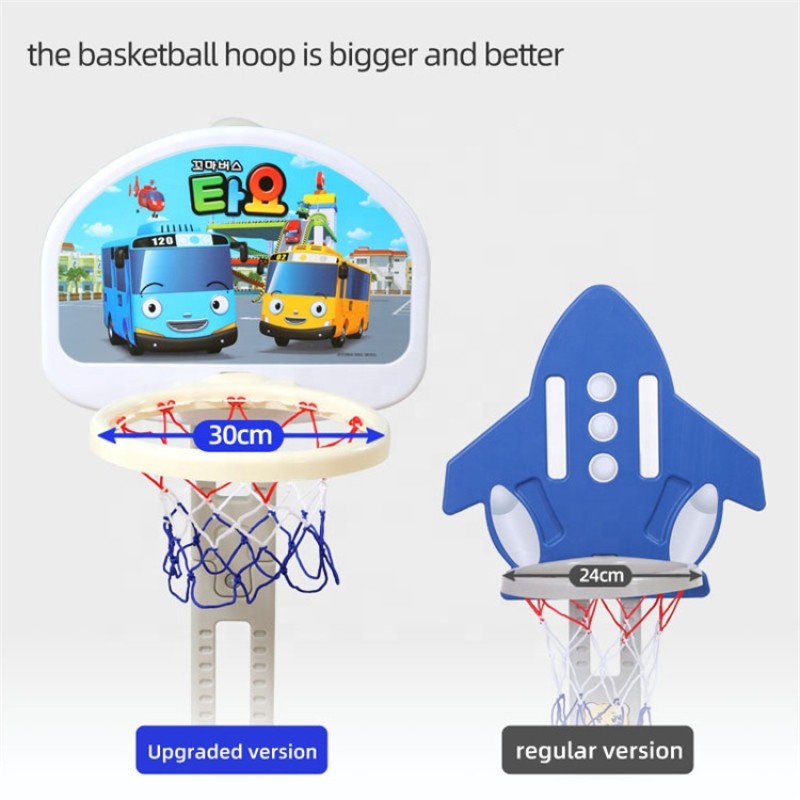 Basketball Toys Supplier - Factory Price Height Adjustable Basketball