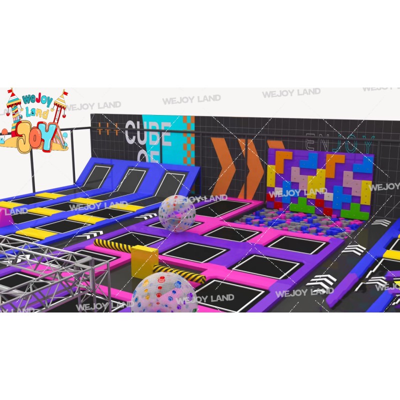 Indoor Play Park Supplier - Wejoy Large Indoor Play Park Jump