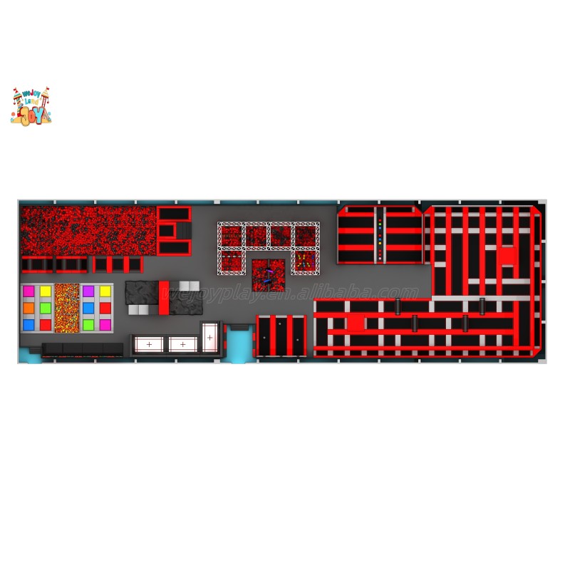 Gym Trampoline Supplier - Wejoy High Quality Indoor Gym Trampoline