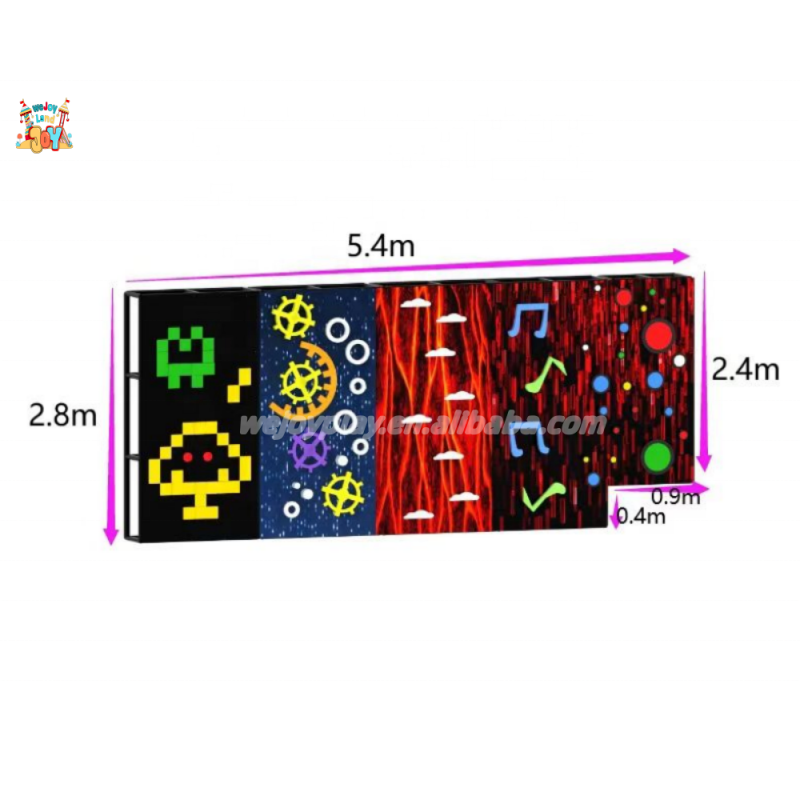 Climbing Wall Manufacturer - Wejoy Hot Sale Kids Interactive Climbing