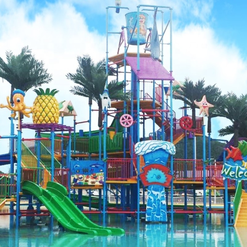 Water Slide Factory - Discount Carnival Game Fiberglass Material