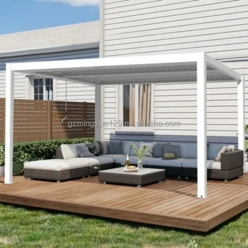 Gazebo Manufacturer - Customized Aluminum Pergola Swimming Pool