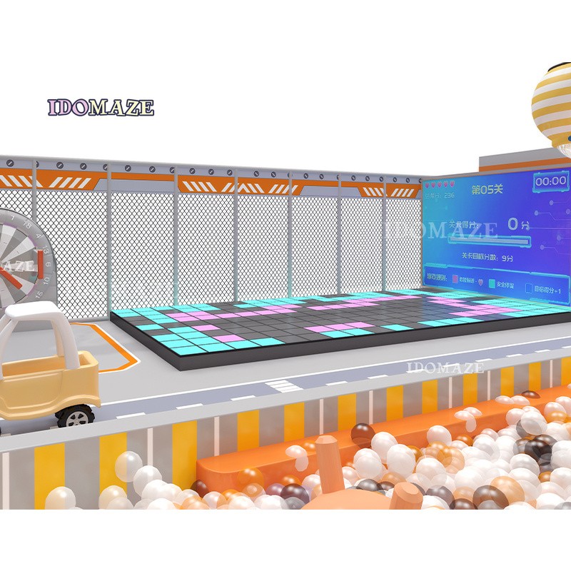 Adventure Playground Supplier - IDO MAZE Commercial Zipline