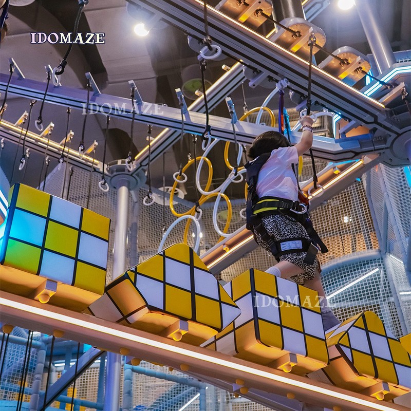 Rope Course Supplier - Custom Kids Rope Course Indoor