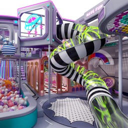 Cyber Tech Manufacturer - Cyber Tech Theme Commercial Indoor