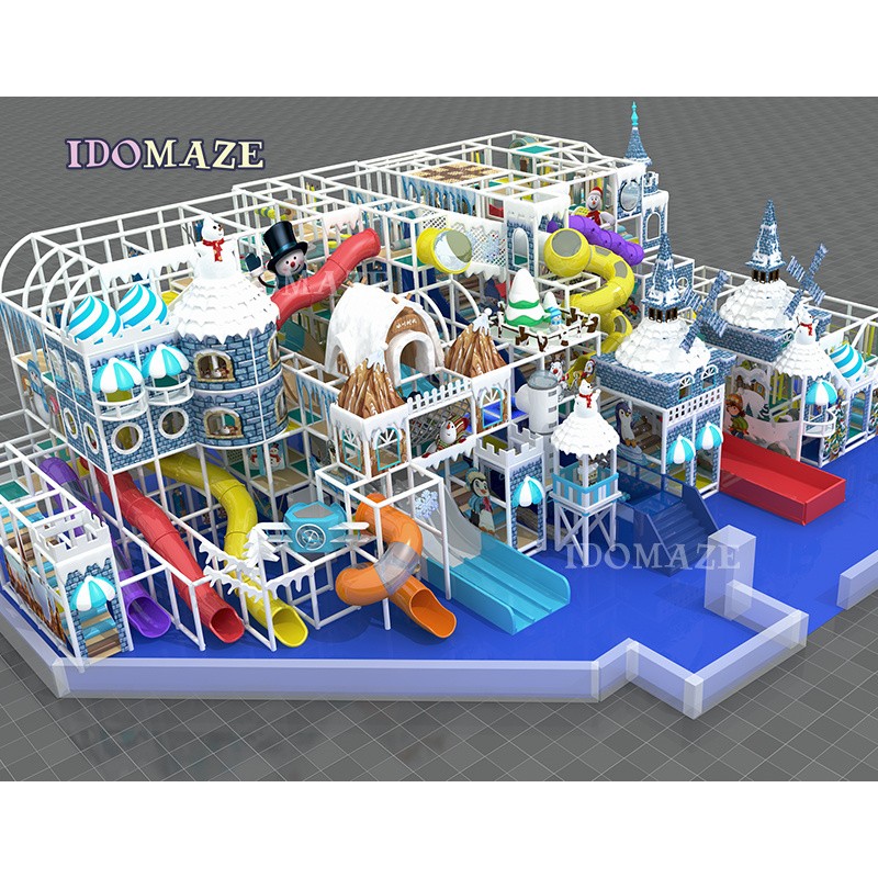 Snow Theme Supplier - New Kids Indoor Playground Soft Play
