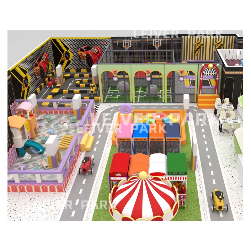 Soft Playground Equipment Manufacturer - Indoor Theme Park Design
