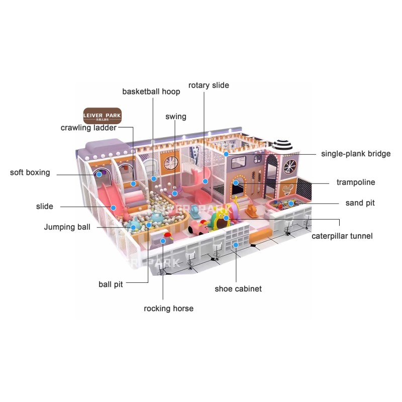 Indoor Playground Equipment Factory - 2025 High-End Soft Play Feature