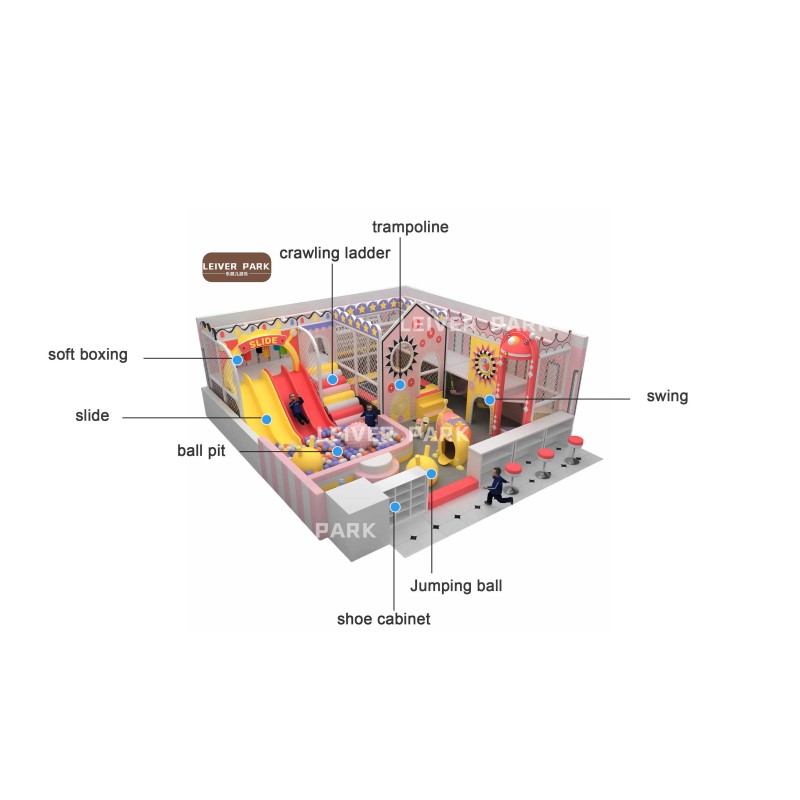 Indoor Playground Equipment Factory - 2025 High-End Soft Play Feature