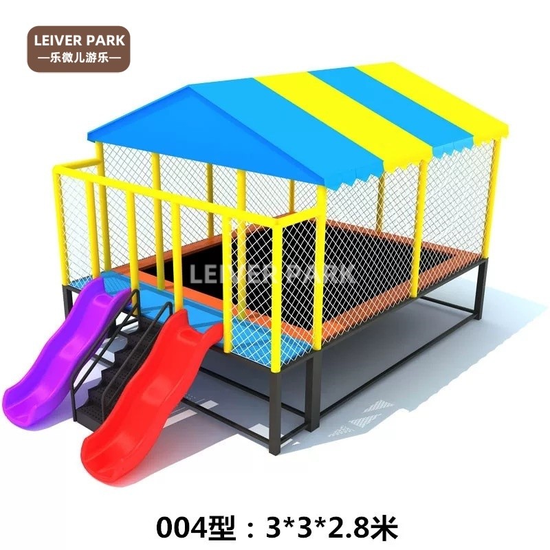 Children's Trampoline Factory - LEIVER PARK 3x3m Customizable