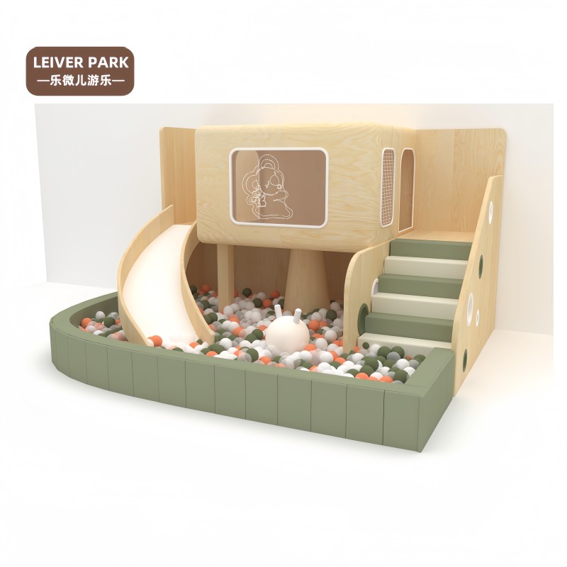 Indoor Kids Playground Manufacturer - CE Certificated Toddler Slide