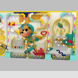 Interactive Wall Factory - Children Transparent Ball Pit Wall Sensory