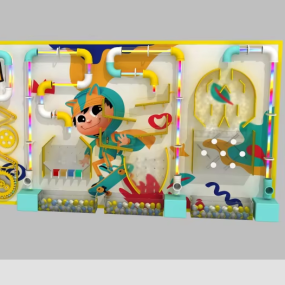 Interactive Wall Factory - Children Transparent Ball Pit Wall Sensory