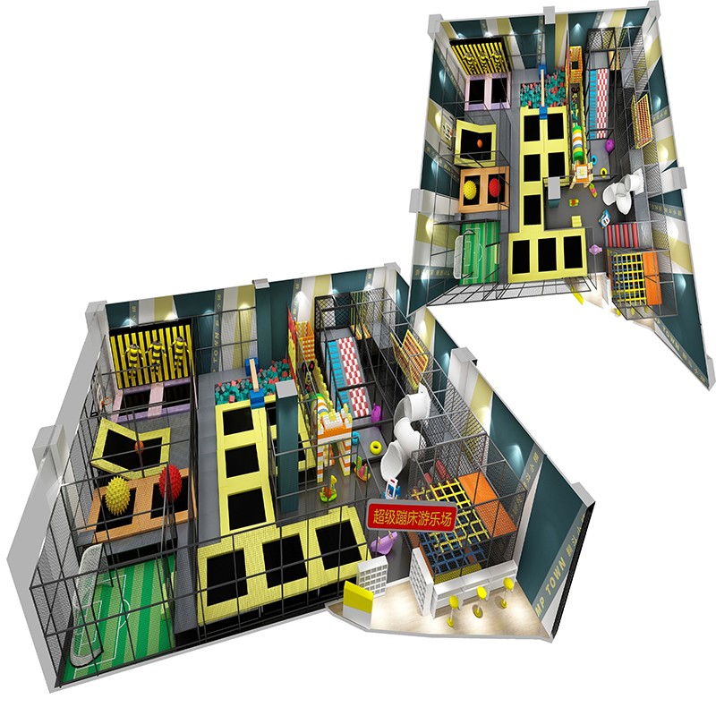 Playground Experience Factory - Trendy Large Indoor Playground Experience