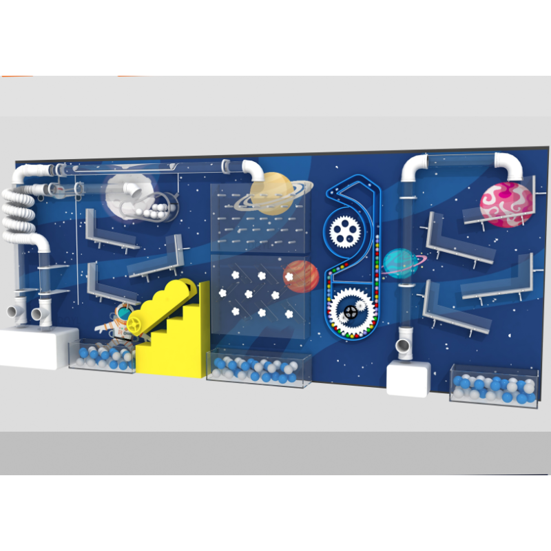 Interactive Wall Factory - Children Transparent Ball Pit Wall Sensory