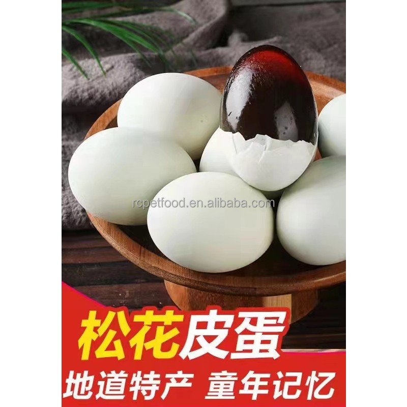 Wholesale Chinese Preserved Eggs Safe and Green Health Clear with No Spots Pb and Cu Free
