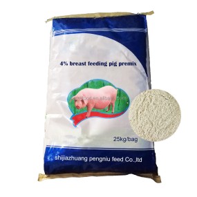 Soybean Meal Premix Vitamin Concentrate for Cattle Pig Feed Additive in Bag Packaging