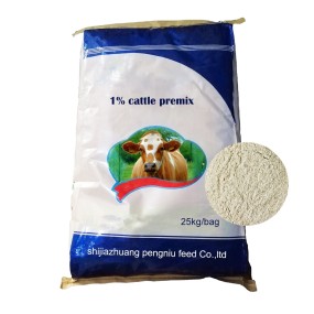 Factory Direct Supply Beef Cattle Sheep Immune-Enhancing Premix Concentrate Growth Booster Feed in Powder Form
