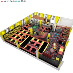 Trampoline Park Equipment Manufacturer - Commercial Full Adults Kid Jumping