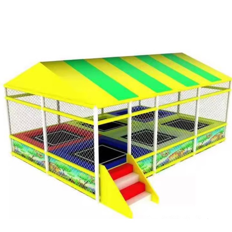 Trampoline Park Factory - Outdoor Jumping Indoor Amusement Park