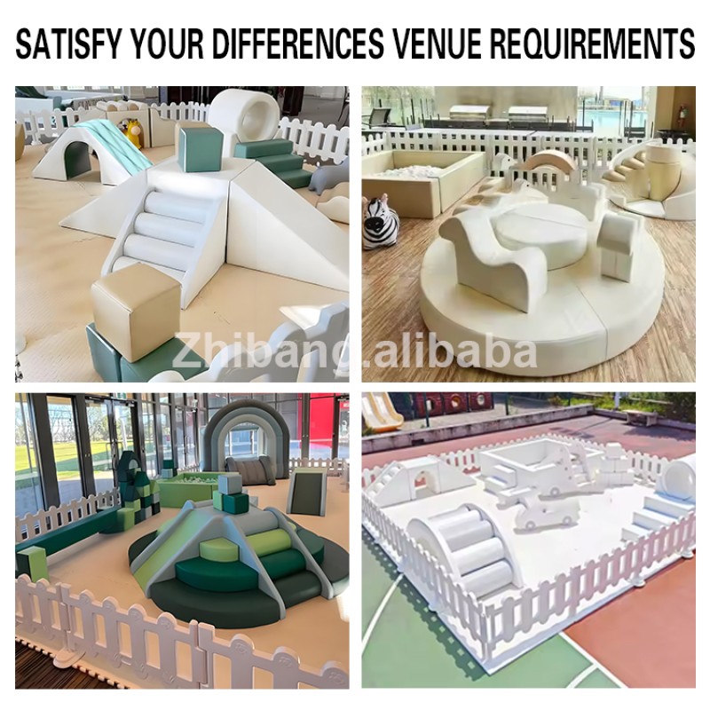 Indoor Soft Play Equipment Factory - Colorful Ball Pit Modular Area