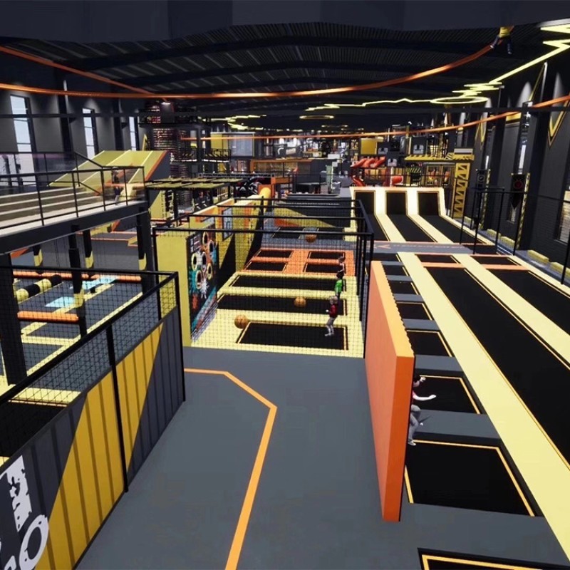 Outdoor Trampoline Park Supplier - Children's Playground Amusement Park