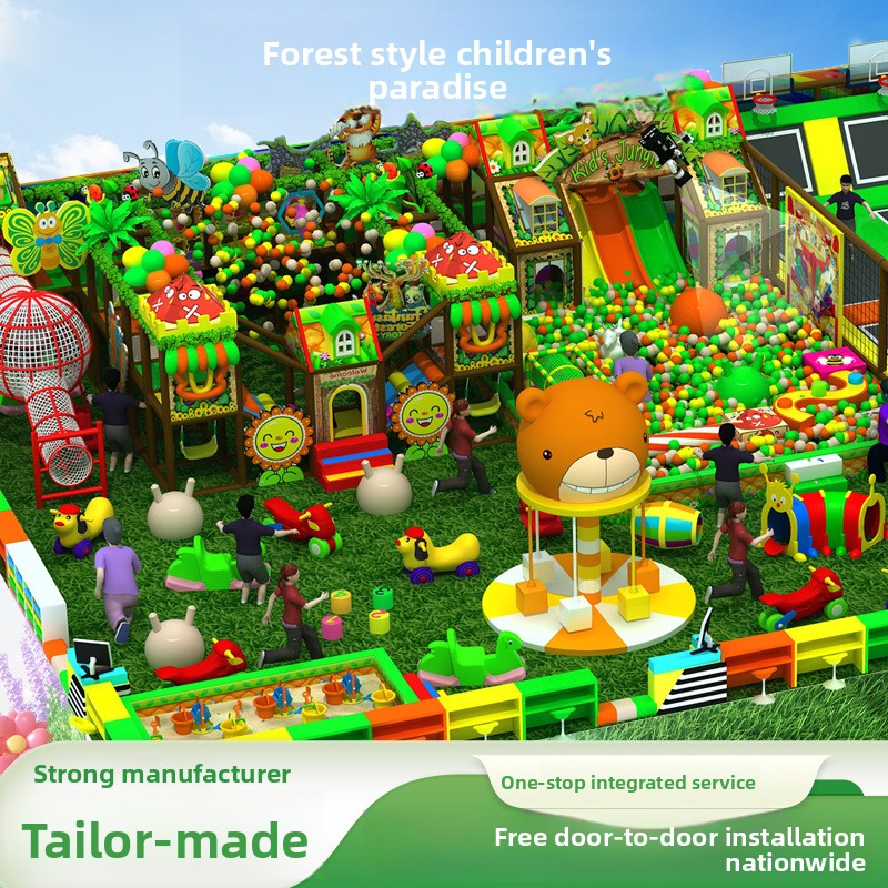 Children's Playground Manufacturer - Indoor Children's Playground Wooden