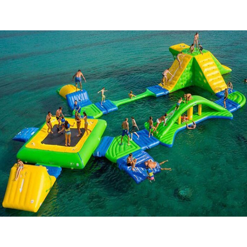 Water Obstacle Manufacturer - Inflatable Water Obstacle Course Island