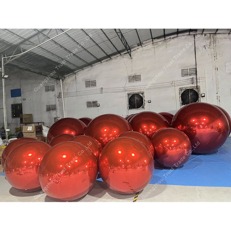 Laser Balloon Factory - PVC Inflatable Silver Smooth Shiny